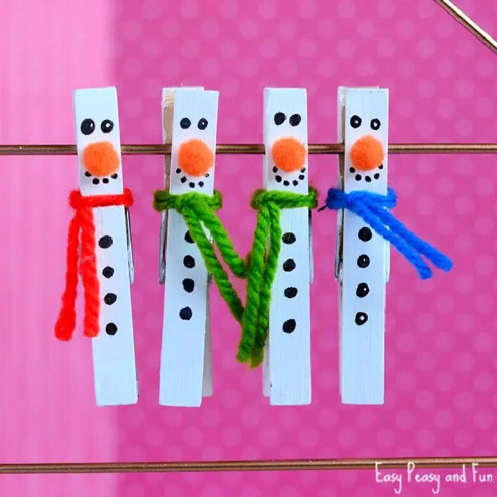 35 Fun Clothespin Crafts To Keep Your Kids Busy DIY to Make