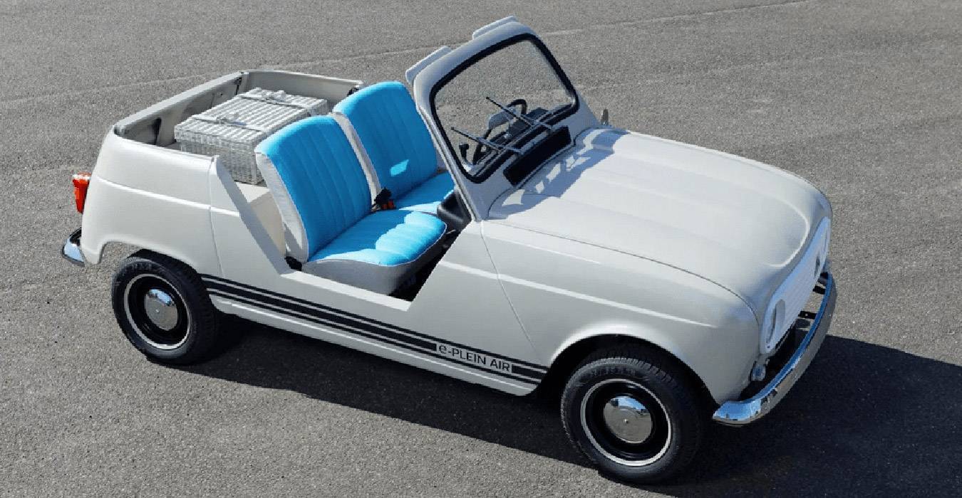 Renault 4 trasformata in elettrica? Sì, con motore della DMove.it