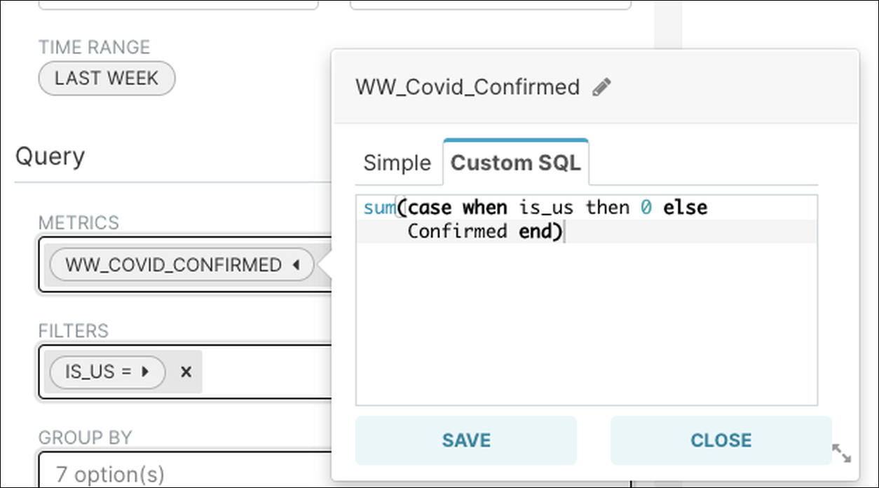 Using Metrics and Calculated Columns