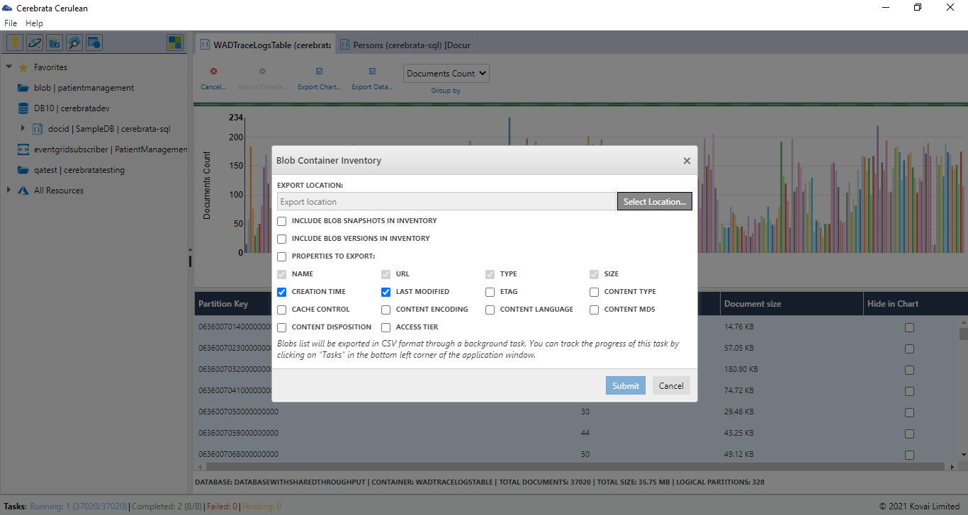 Manage Blobs Storage Blob Containers