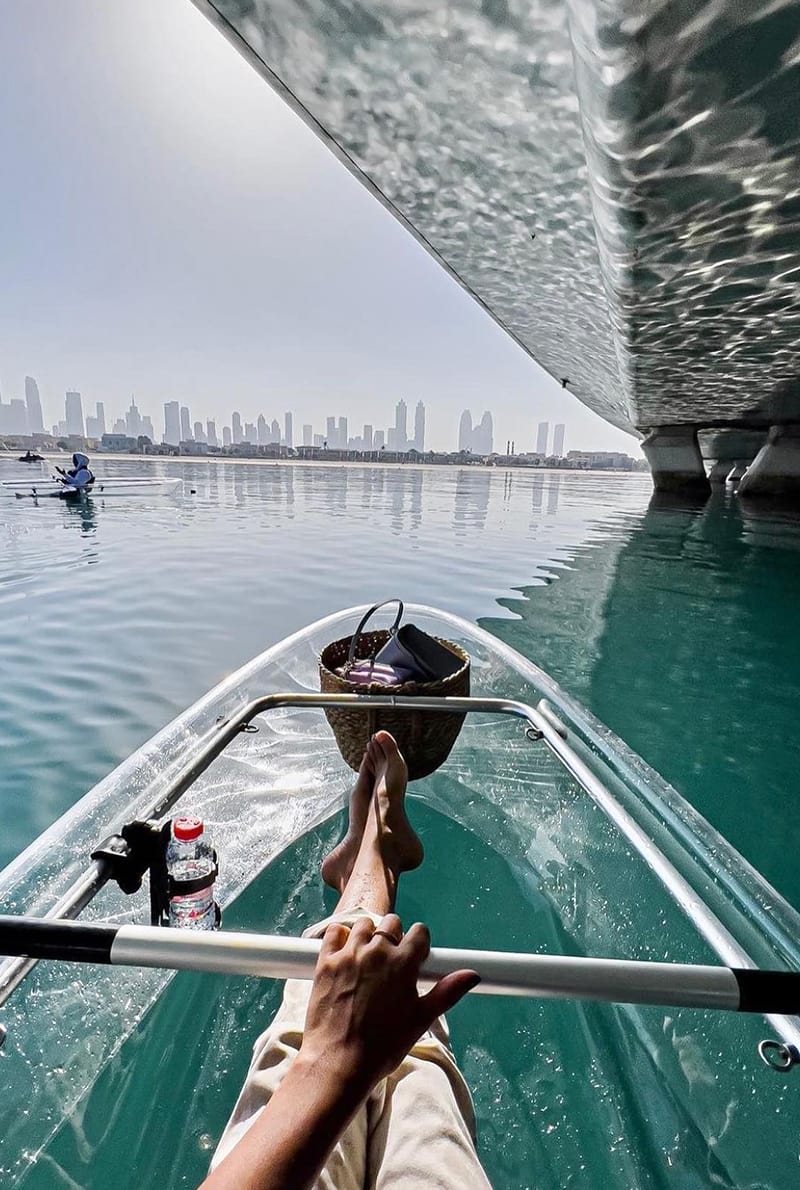 Crystal Kayak Dubai Ticket DoJoin