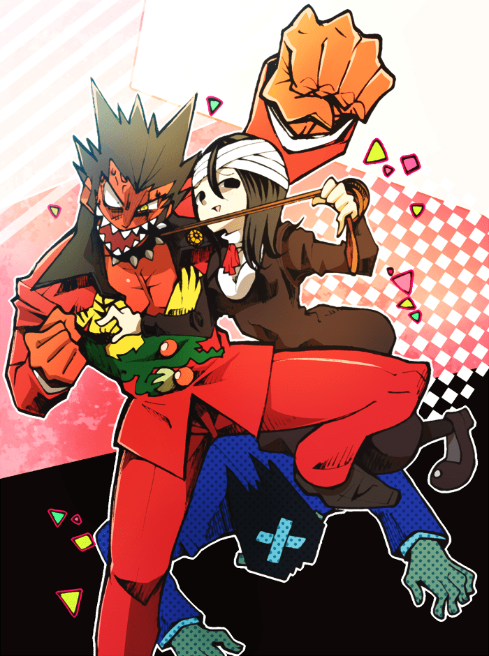 phoenix wright, furio tigre, and viola cadaverini (ace attorney and 1