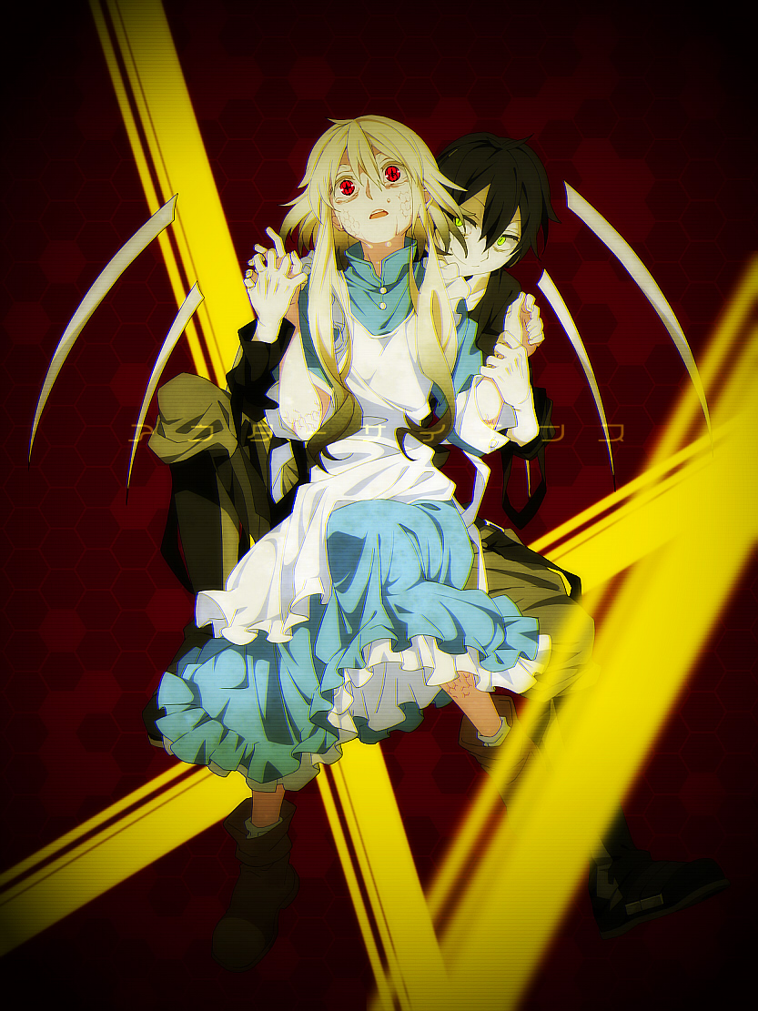 kozakura marry, konoha, and dark konoha (kagerou project and 1 more
