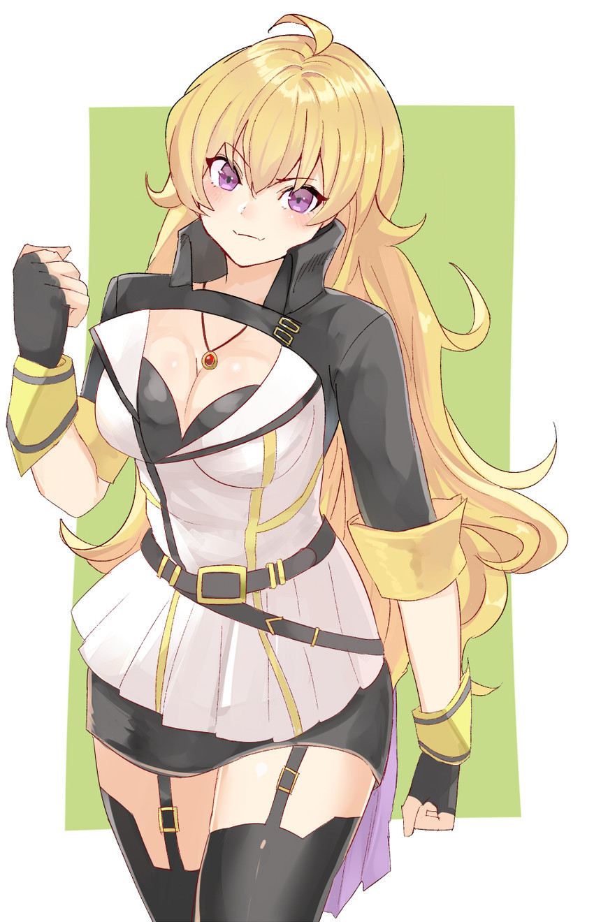 yang xiao long (rwby) drawn by asyde Danbooru