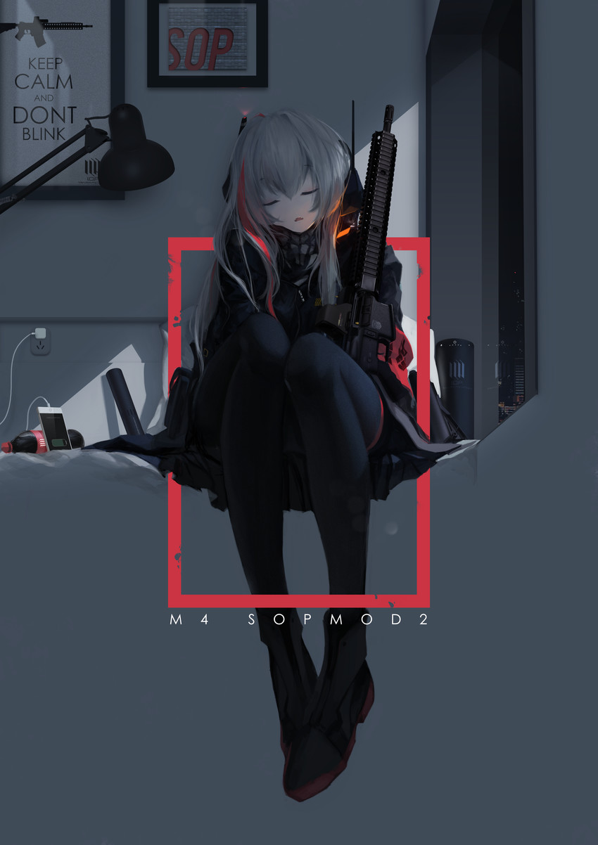 m4 sopmod ii (girls' frontline) drawn by mienthoa Danbooru