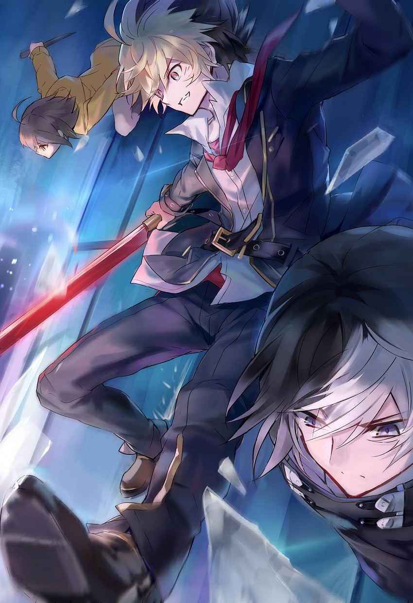 linne, hyde, and seth (under night inbirth) drawn by