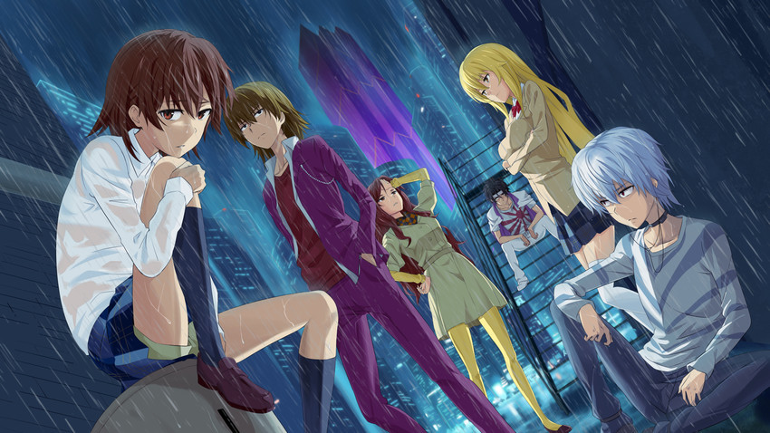 misaka mikoto, accelerator, shokuhou misaki, mugino