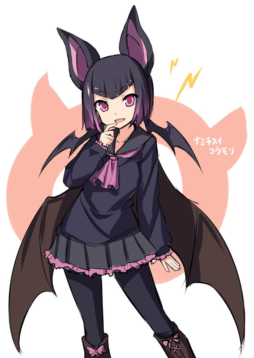 common vampire bat (kemono friends) drawn by ugume Danbooru