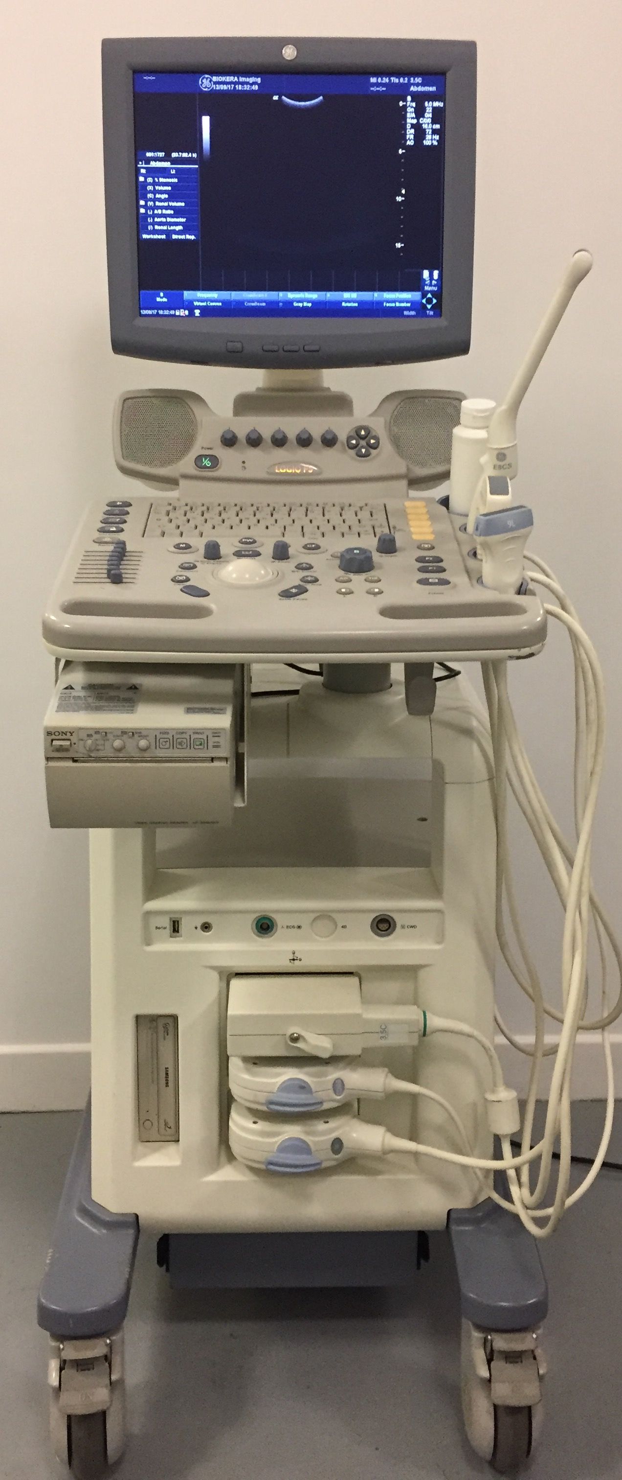 Ge Logiq P5 Cardiac Vascular Model Information