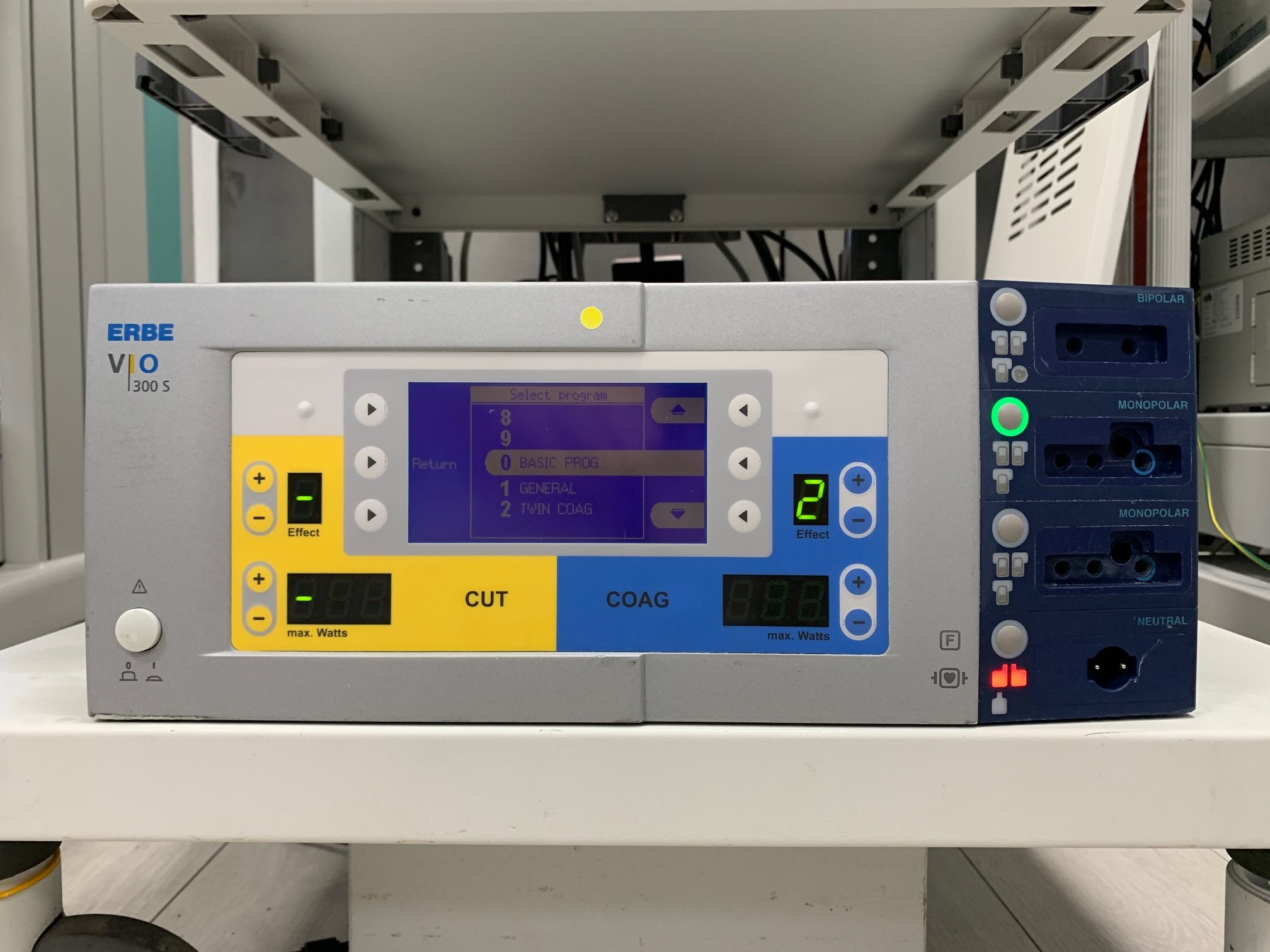 erbe vio 300s electrosurgical unit Model Information