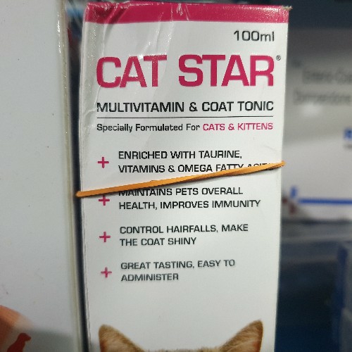 CatStar Multivitamin Coat Tonic 100ml sites.unimi.it