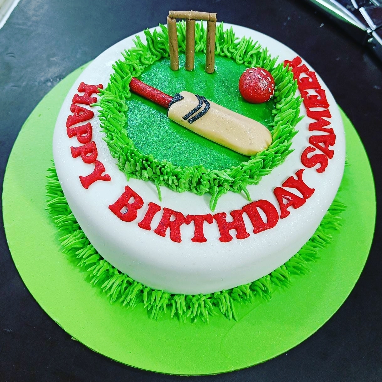 Discover more than 146 happy birthday cake cricket best kidsdream.edu.vn