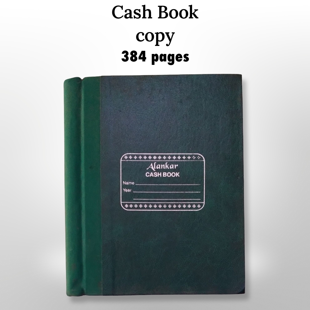 Order Alankar Premium Cash Book Copy 384 Pg Mrp 475 Artno. 357/00