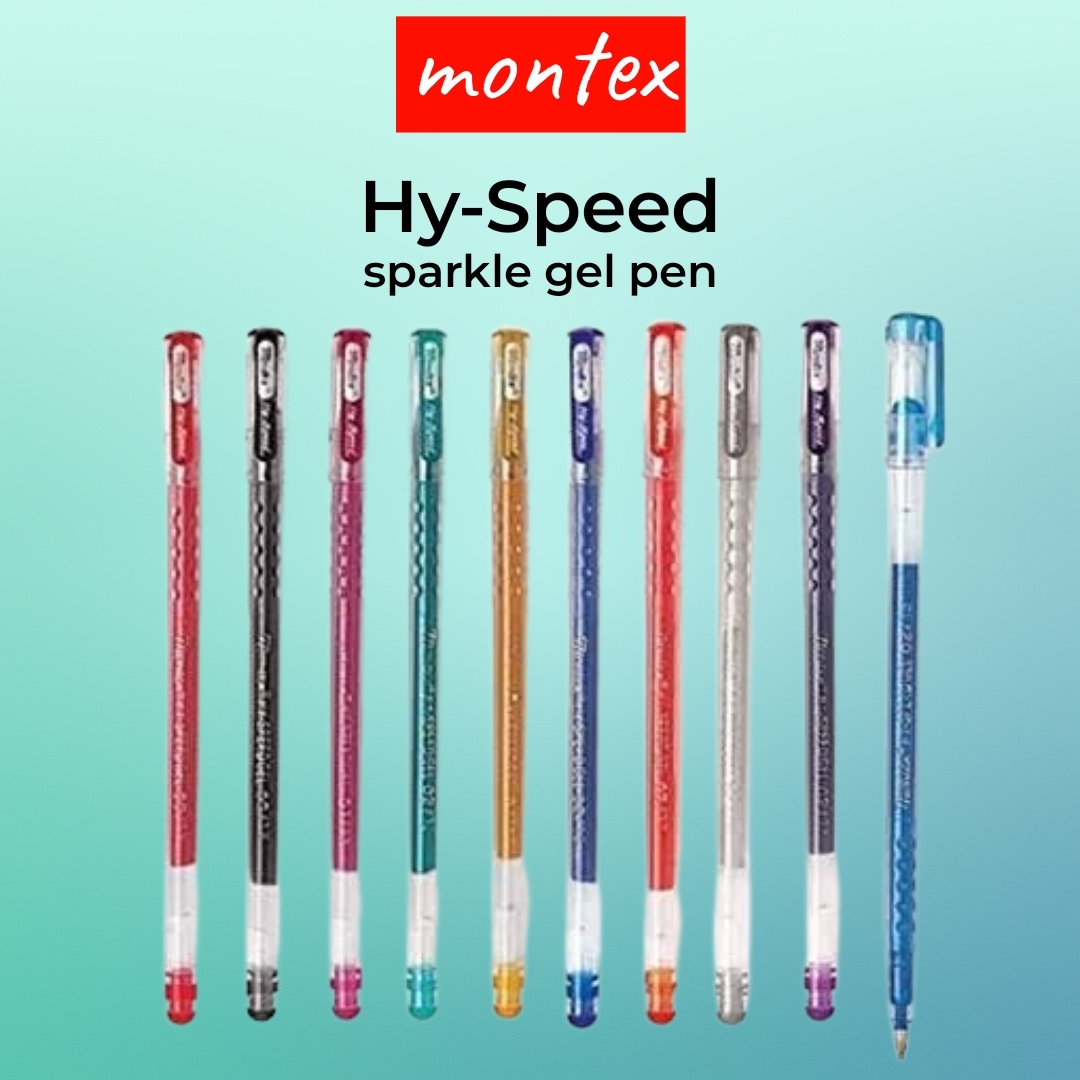 Order Montex HySpeed Sparkle Gel Pen Mrp. 100 Art No.7/50 Online From