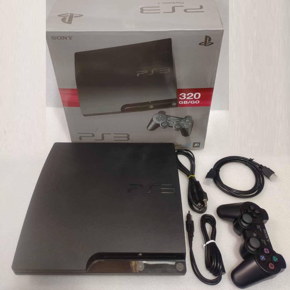 Order Preowned Sony Playstation 3 Slim 500GB (PS3) 30 GAMES LOADED With