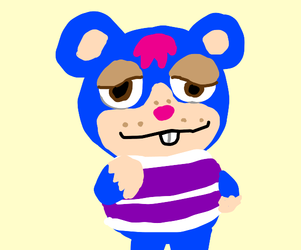 The worst animal crossing villager Drawception