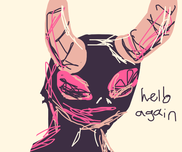 my sleep paralysis demon Drawception