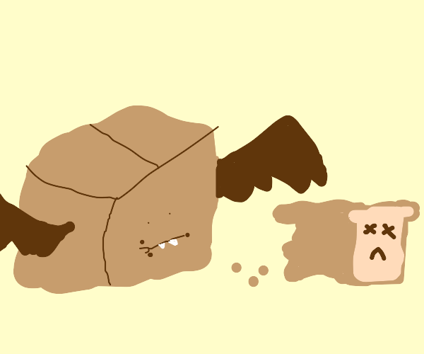 among us imposter eats toast Drawception