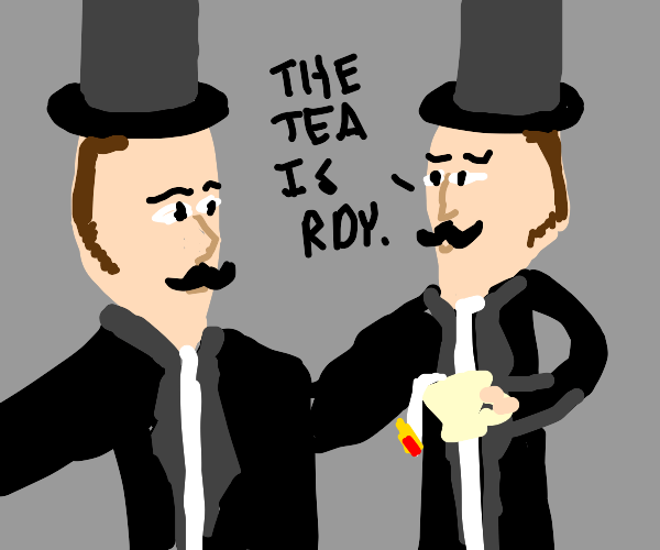 The pot calling the kettle black Drawception