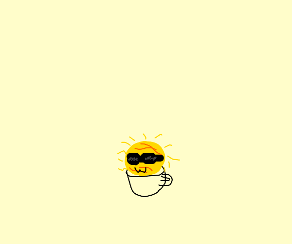 Sun in a Teapot Drawception