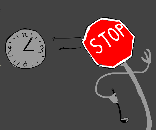 Artistic Clock Drawception