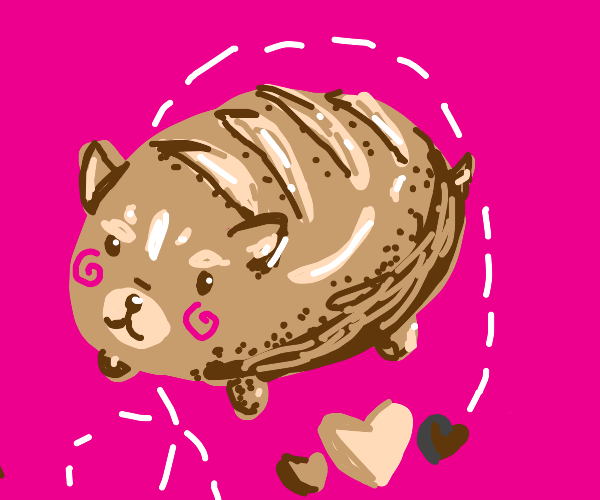 capybara loaf of bread Drawception