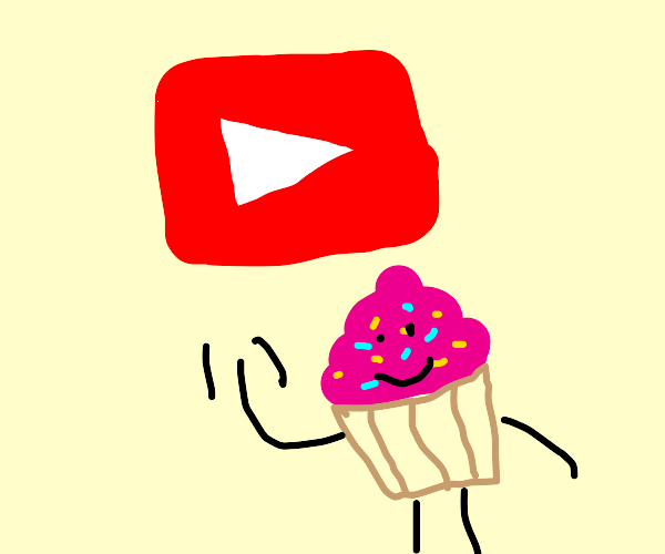 Cupcake YouTuber Drawception