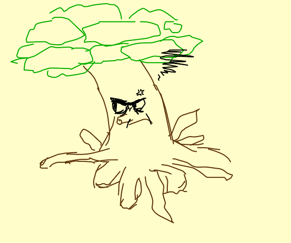 Cranky Tree Drawception
