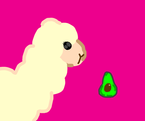 Avocado loves Skunk Drawception