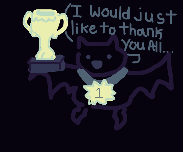 Award Winning Bat Drawception