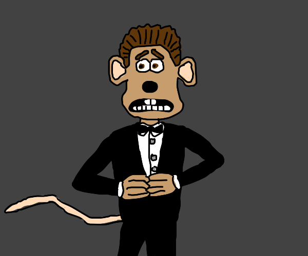 Roddy the Rat from Flushed Away Drawception