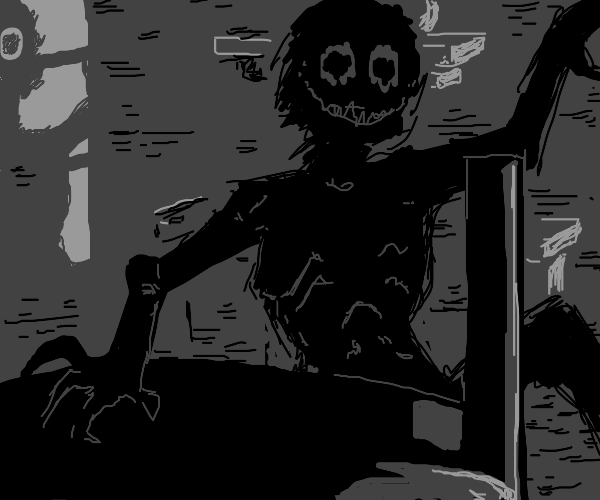 sleep paralysis demon Drawception