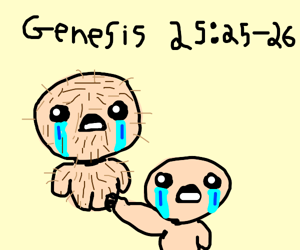 tboi jacob and esau Drawception