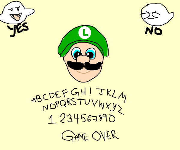 Luigi Board Drawception