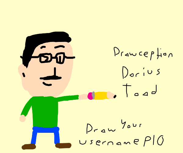 Draw your username! Drawception