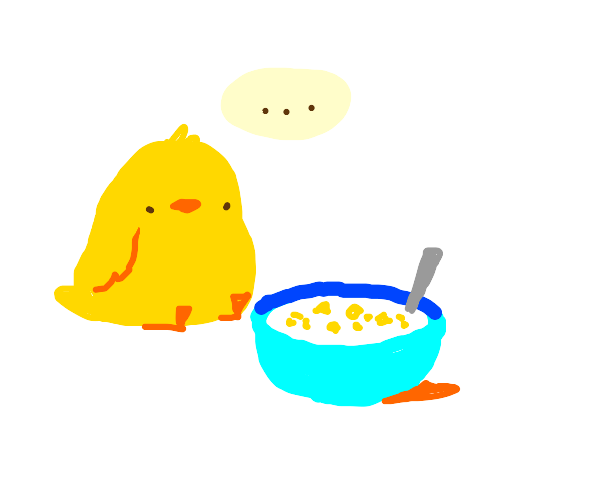 eat your cereal bird Drawception