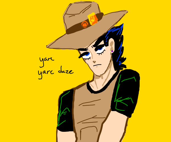 Horse Jotaro Drawception