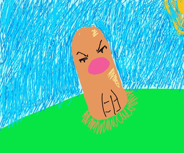 Diglette is judging you Drawception