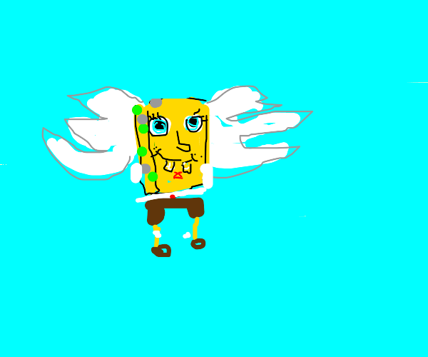 Buff SpongeBob Drawception