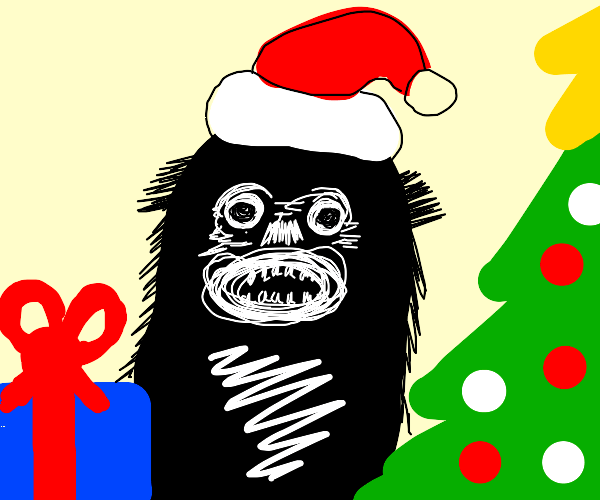 Babadook Christmas Images Babadook celebrates Christmas Drawception