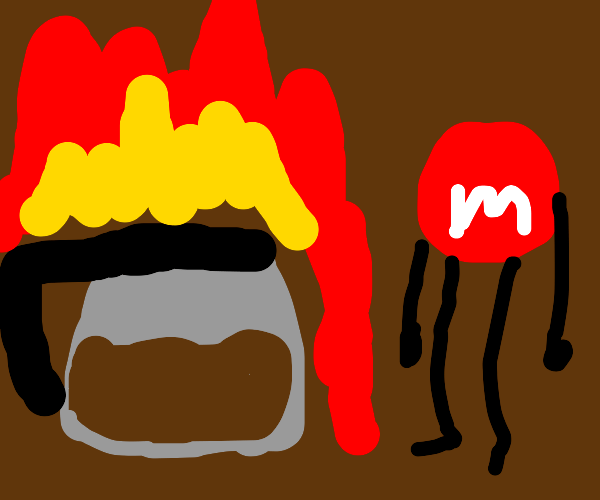 That's an awfully hot coffee pot Drawception