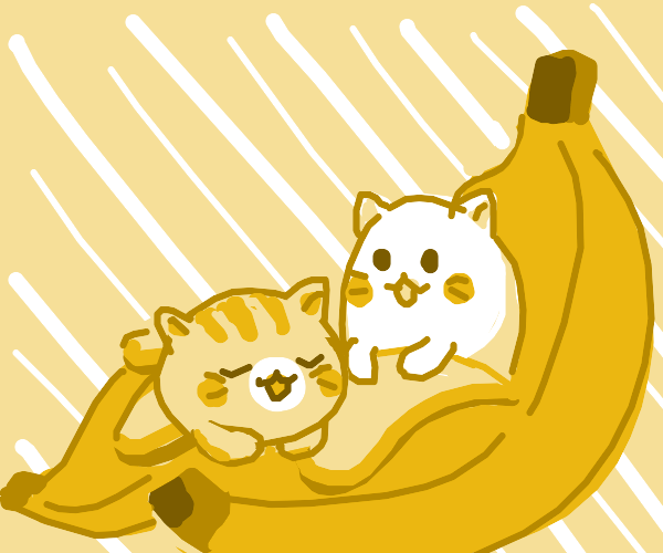 Banana Cat! Drawception