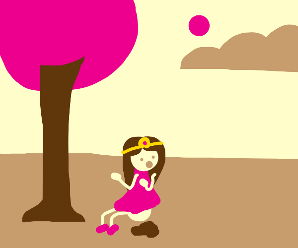 Pretty Princess pooping Drawception