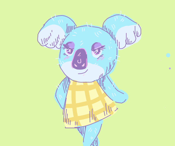 Animal Crossing Koala Drawception
