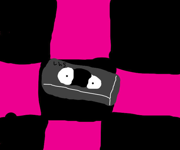 VHS aesthetic Drawception