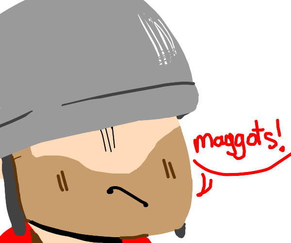 Soldier TF2 Drawception