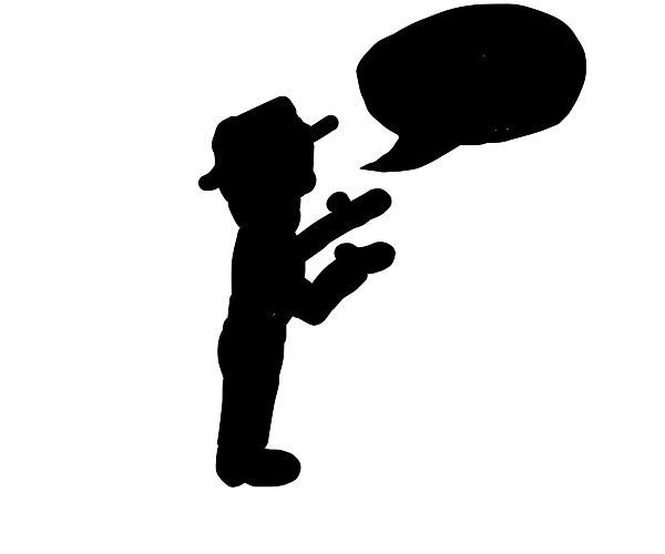 A person speaking in emoji Drawception