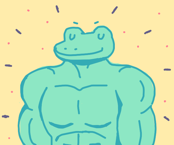buff frog Drawception