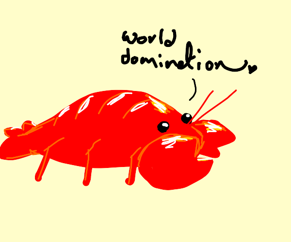 Lobster Speaking Drawception