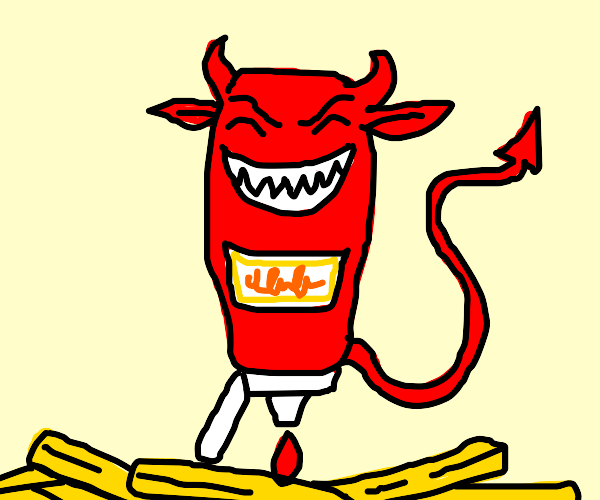 Ketchup Devil Drawception